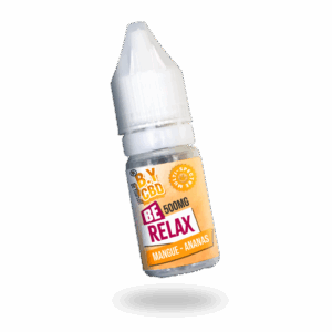 E-liquide CBD parfum mangue ananas
