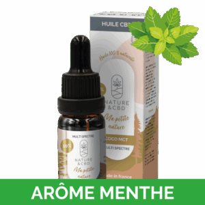 Huile CBD coco menthe 10%
