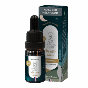 Huile CBD mélatonine