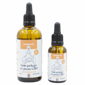 Soin peau et pelage CBD 3% chien et chat